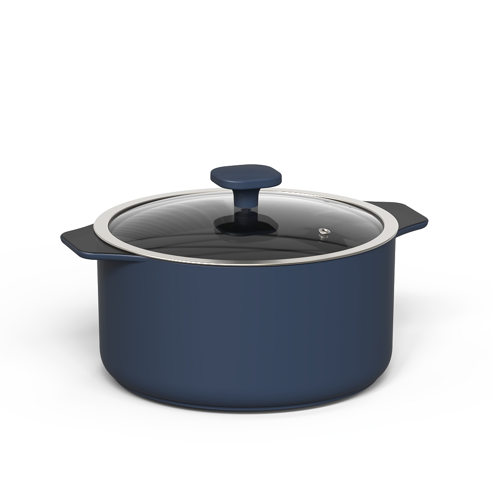 3286c9f711b79ac06f7dd309889f62f7-1.jpg Caçarola de Cerâmica Ceraflame Slim 24cm 4400ml - Indigo - Imagem 1
