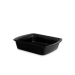 Assadeira Ceraflame Retangular 25,5 x 20x6cm  1,2 Litros - Preto - Imagem 2