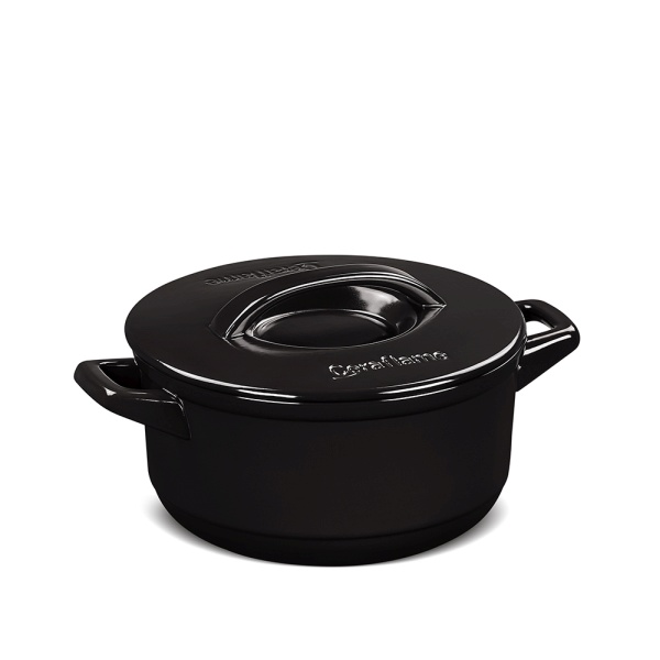C1443181-1.jpg Caçarola Ceraflame Duo+ 22cm 3,2 Litros - Preto - Imagem 1
