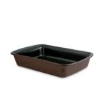 Assadeira Ceraflame  Retangular 33,5 x 22,5 x 6cm  2000ML - Chocolate