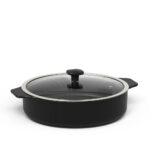 Frigideira Ceraflame  com Alças   Slim 28cm 3200ml  - Preto