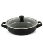 Frigideira Ceraflame com alças  Duo 28cm 2,5 Litros - Preto